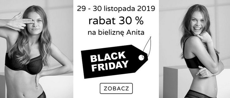 Rabat 30% na bieliznę Anita
